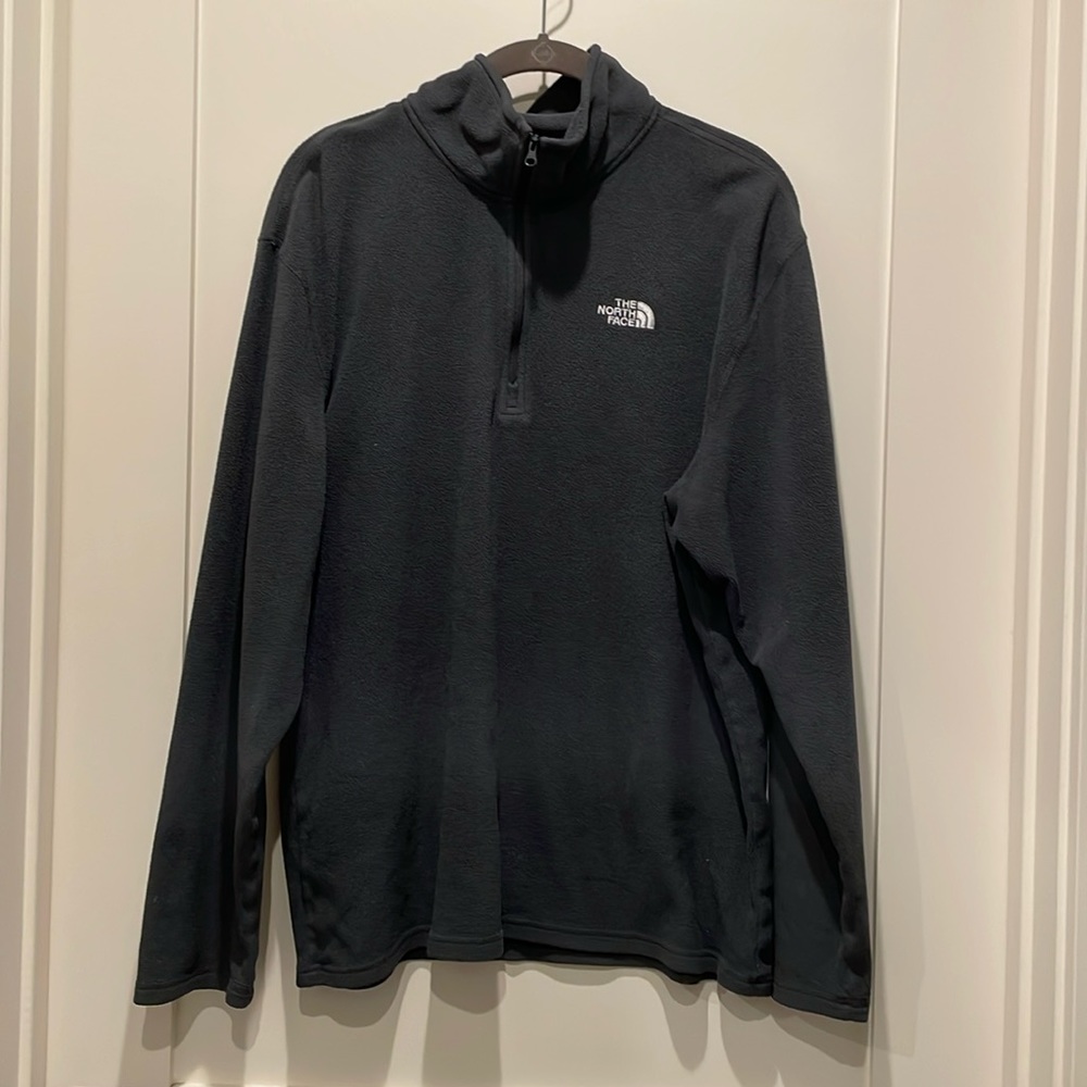 The North Face fleece quarter zip